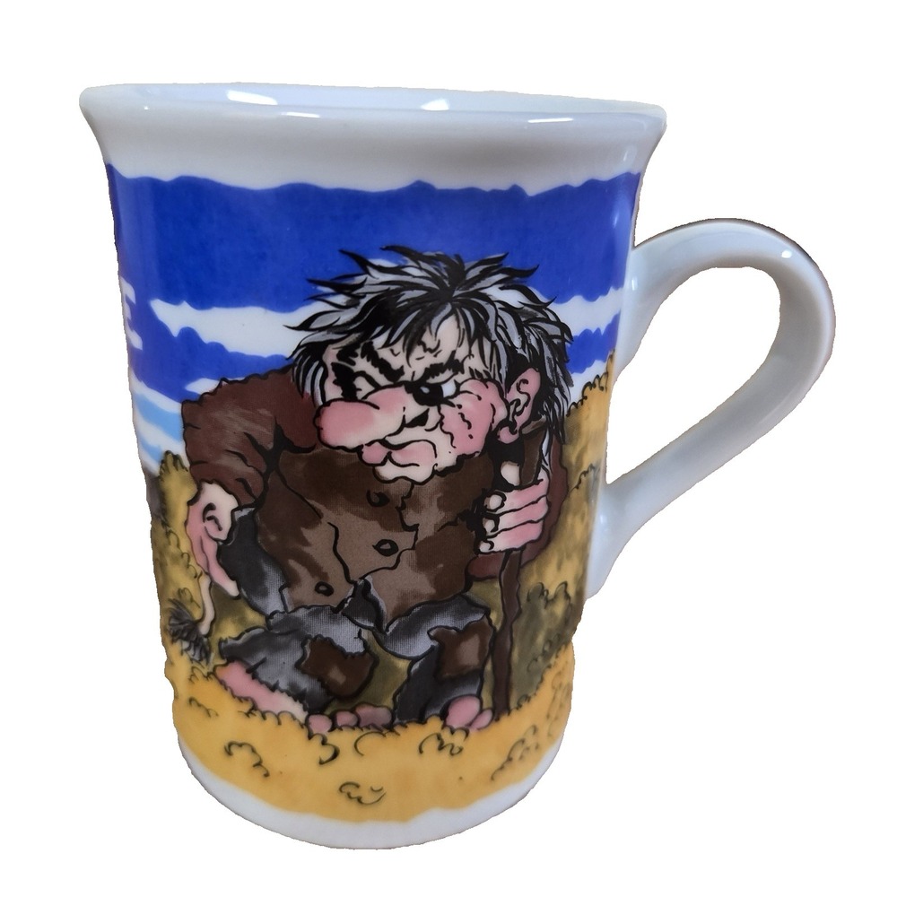 Anni Woldrik Troll Porcelain Coffee Tea Mug Cup Norge Norway Mystical Goblincore